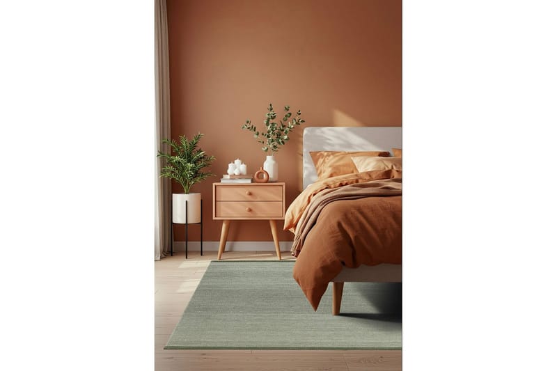 Ullmatta Sandhamn - 200x300 cm, Emerald green - Textil & mattor - Matta - Modern matta - Ullmatta