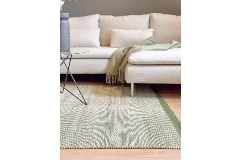 Ullmatta Sandhamn - 240x340 cm, Emerald green - Textil & mattor - Matta - Modern matta - Ullmatta