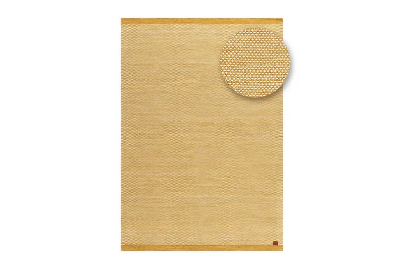 Ullmatta Sandhamn - 240x340 cm, Yellow - Textil & mattor - Matta - Modern matta - Ullmatta