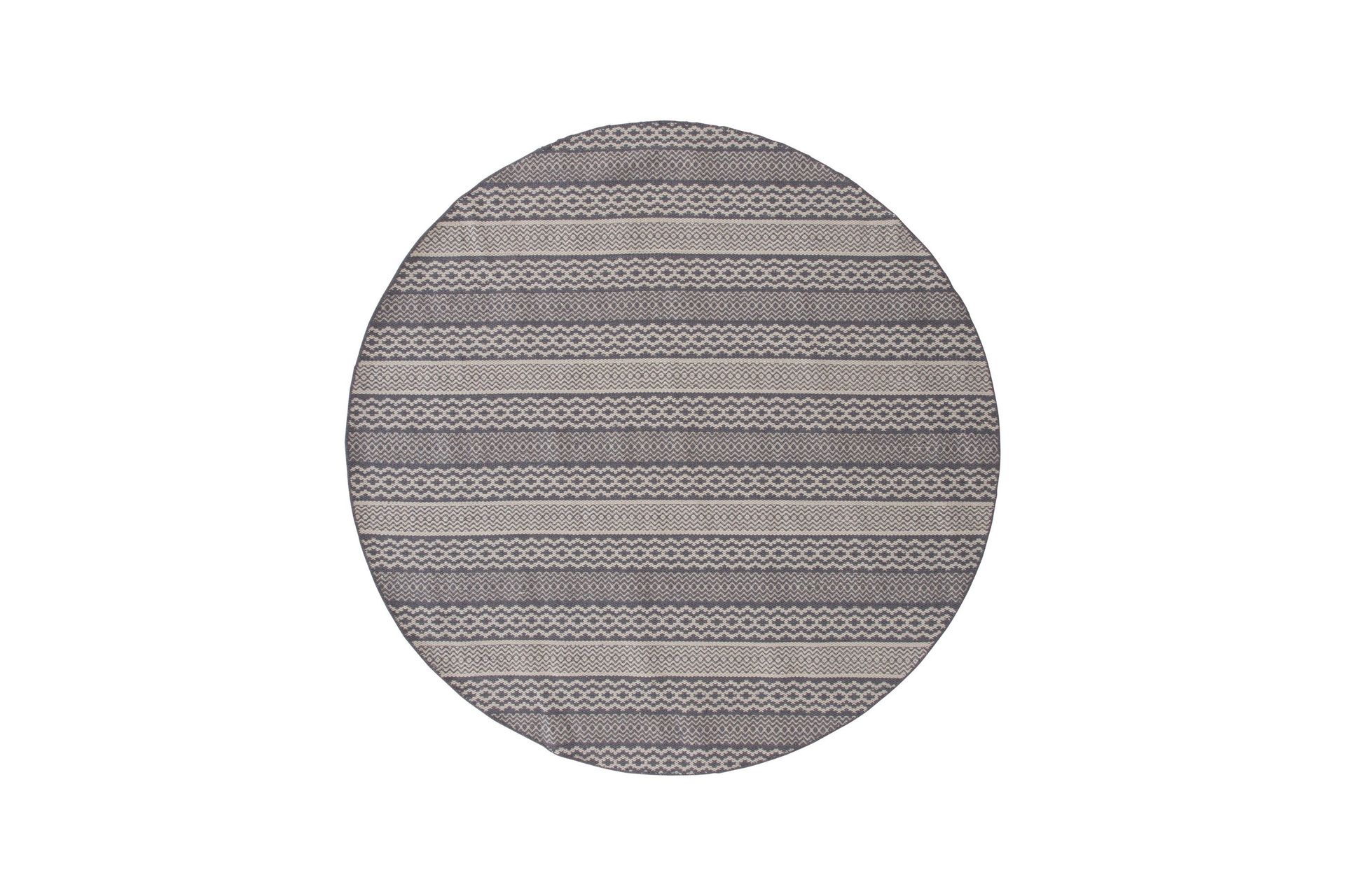 Sishu Ullmatta Rund 200 cm - Ljusgr&aring;