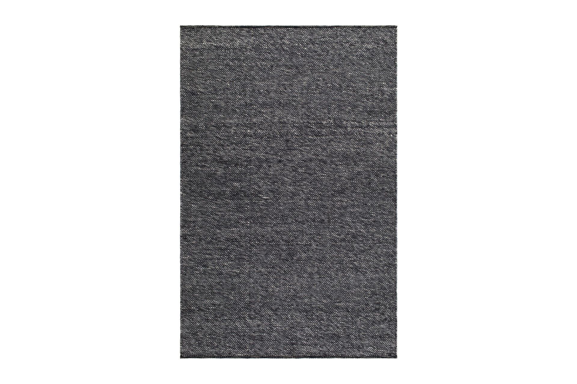 Skagen Ullmatta 160x230 cm Rektangulär - Grafitmelange
