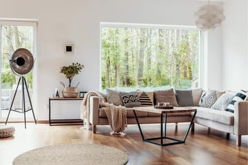 Skagen Ullmatta 200 cm Rund - Naturmelange - Textil & mattor - Matta - Modern matta - Ullmatta