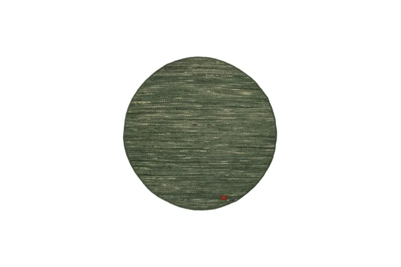 Skagen Ullmatta 240 cm Rund, Grönmelange
