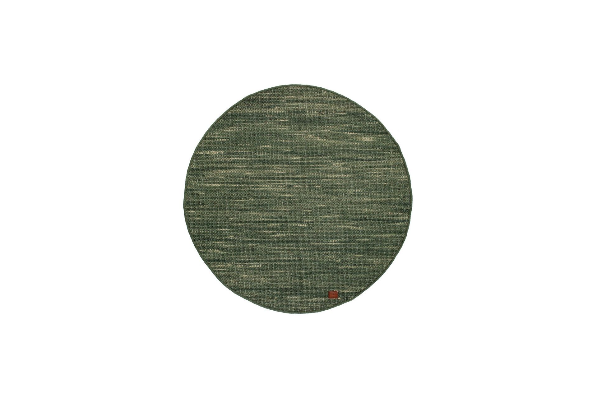 Skagen Ullmatta 240 cm Rund - Gr&ouml;nmelange