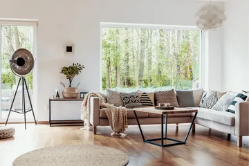 Skagen Ullmatta 240 cm Rund - Naturmelange - Textil & mattor - Matta - Modern matta - Ullmatta