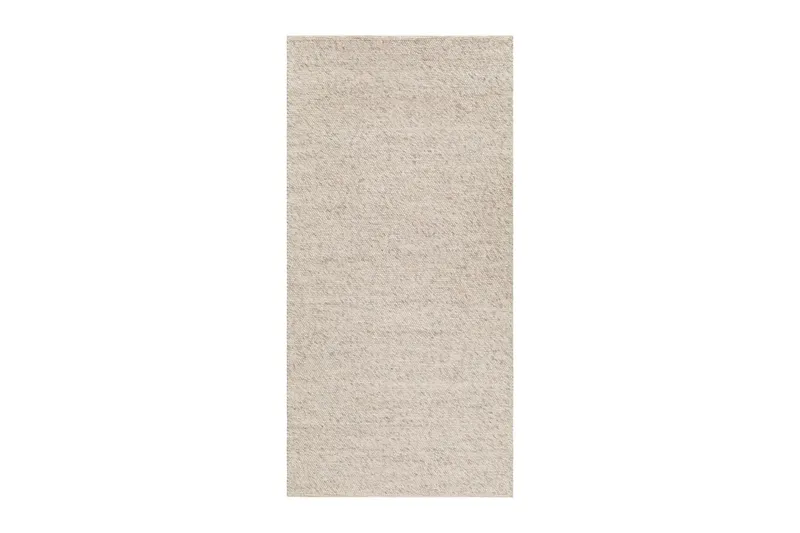 Skagen Ullmatta 75x230 cm Rektangulär, Sandmelange