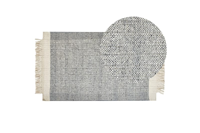 Ullmatta Tatlisu 80x150 cm - Grå - Textil & mattor - Matta - Modern matta - Ullmatta