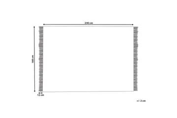 Ullmatta Tekeler 160x230 cm - Grå - Textil & mattor - Matta - Modern matta - Ullmatta
