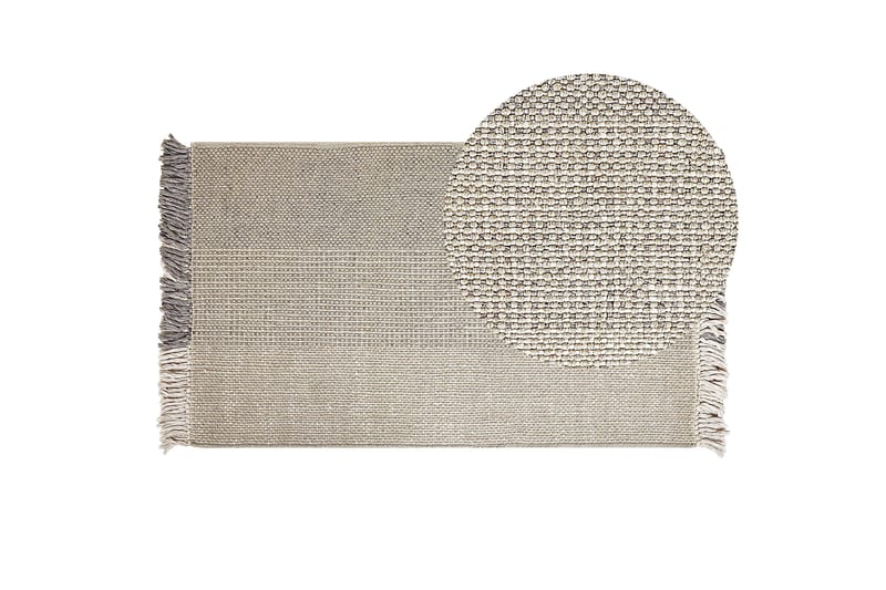 Ullmatta Tekeler 80x150 cm - Grå - Textil & mattor - Matta - Modern matta - Ullmatta