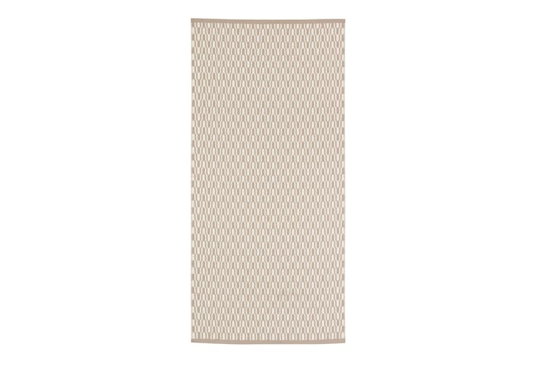 Ullmatta Tjörn 75x250 cm Rektangulär - Beige - Textil & mattor - Matta - Modern matta - Ullmatta
