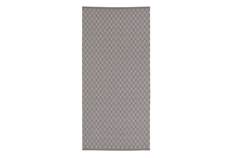 Ullmatta Tjörn 75x250 cm Rektangulär - Grafit - Textil & mattor - Matta - Modern matta - Ullmatta