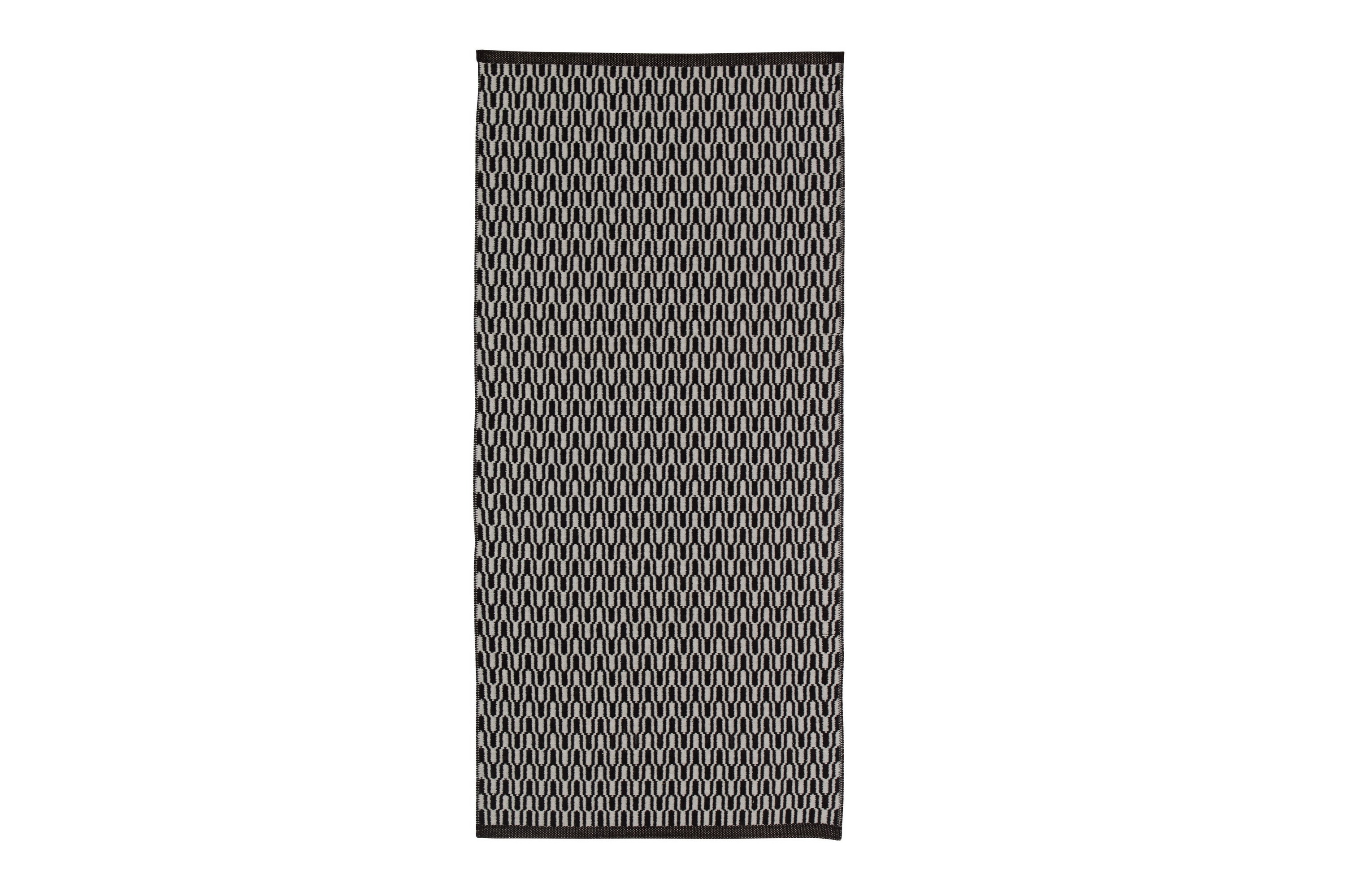 Ullmatta Tjörn 75x150 cm Rektangulär Svart