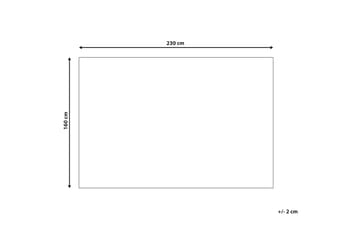 Ullmatta Tomarza 160x230 cm - Brun - Textil & mattor - Matta - Modern matta - Ullmatta