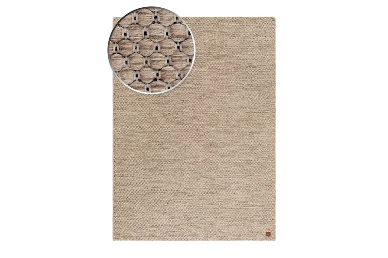 Torekov Ullmatta 160x230 cm - Linne - Textil & mattor - Matta - Modern matta - Ullmatta