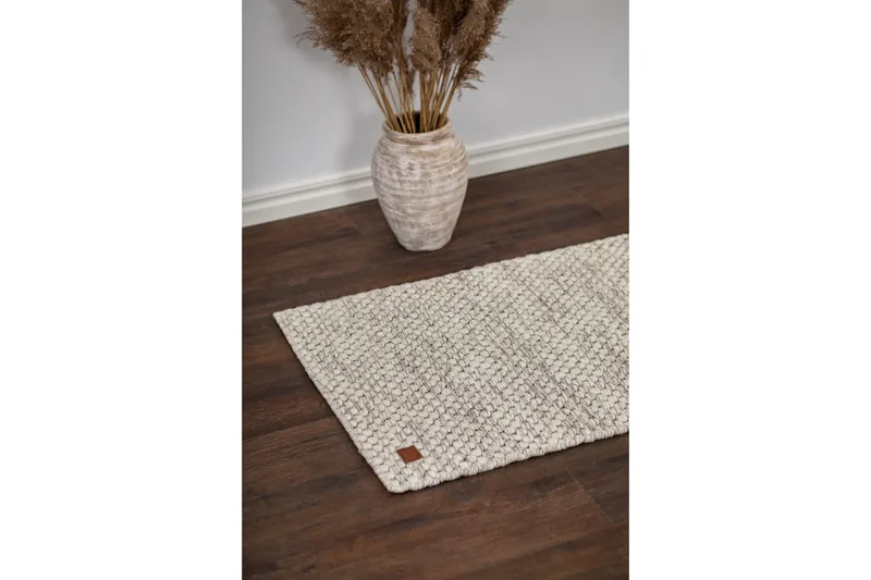 Torekov Ullmatta 75x150 cm - Vit - Textil & mattor - Matta - Modern matta - Ullmatta