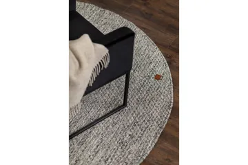 Torekov Ullmatta Rund 200 cm - Grå - Textil & mattor - Matta - Modern matta - Ullmatta