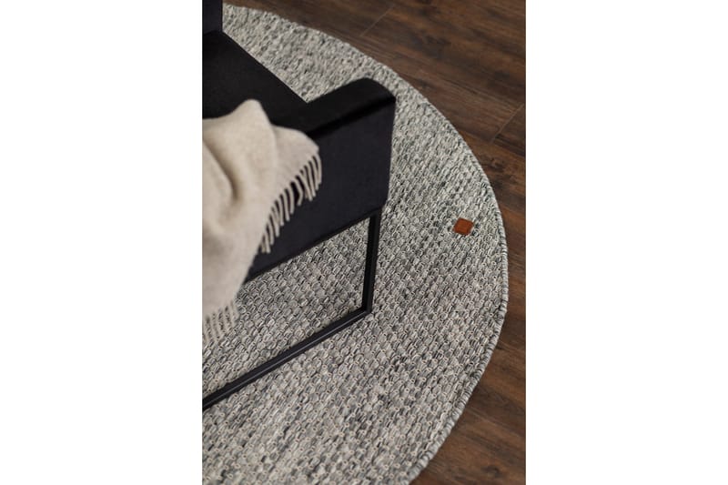 Torekov Ullmatta Rund 200 cm - Grå - Textil & mattor - Matta - Modern matta - Ullmatta