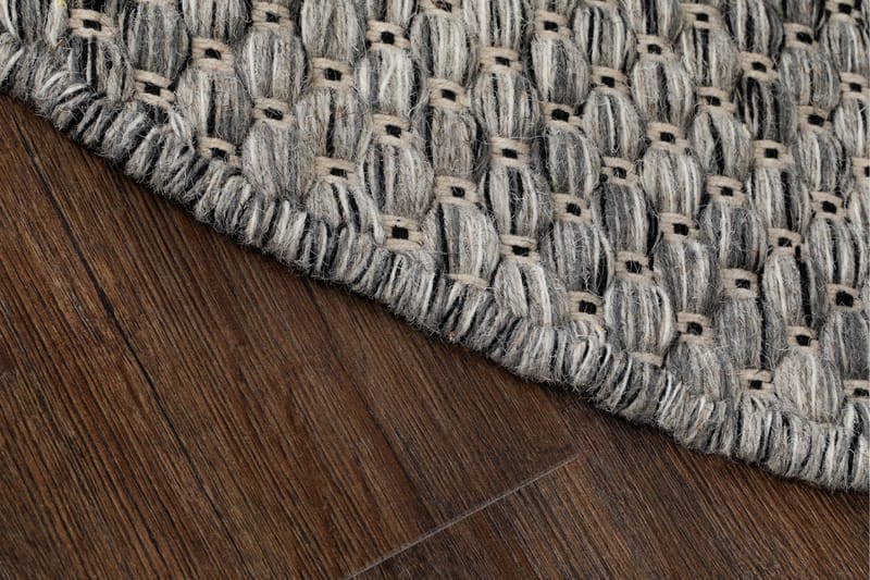Torekov Ullmatta Rund 200 cm - Grå - Textil & mattor - Matta - Modern matta - Ullmatta