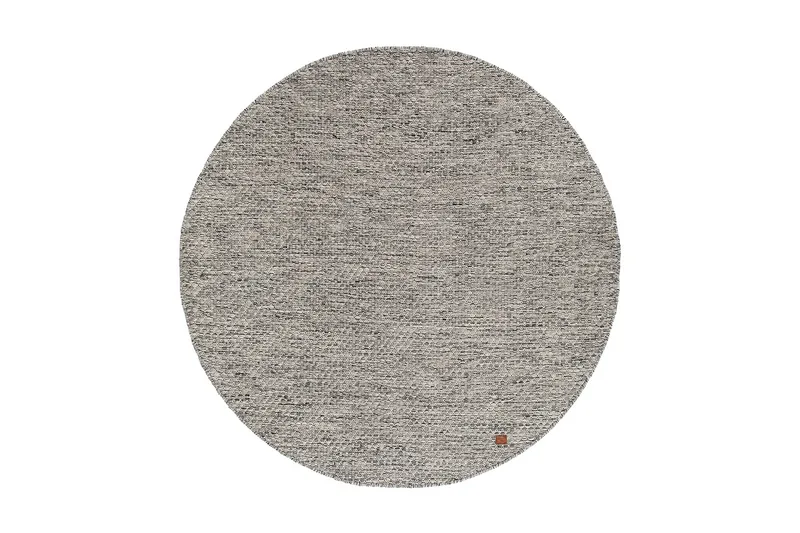 Torekov Ullmatta Rund 200 cm, Grå