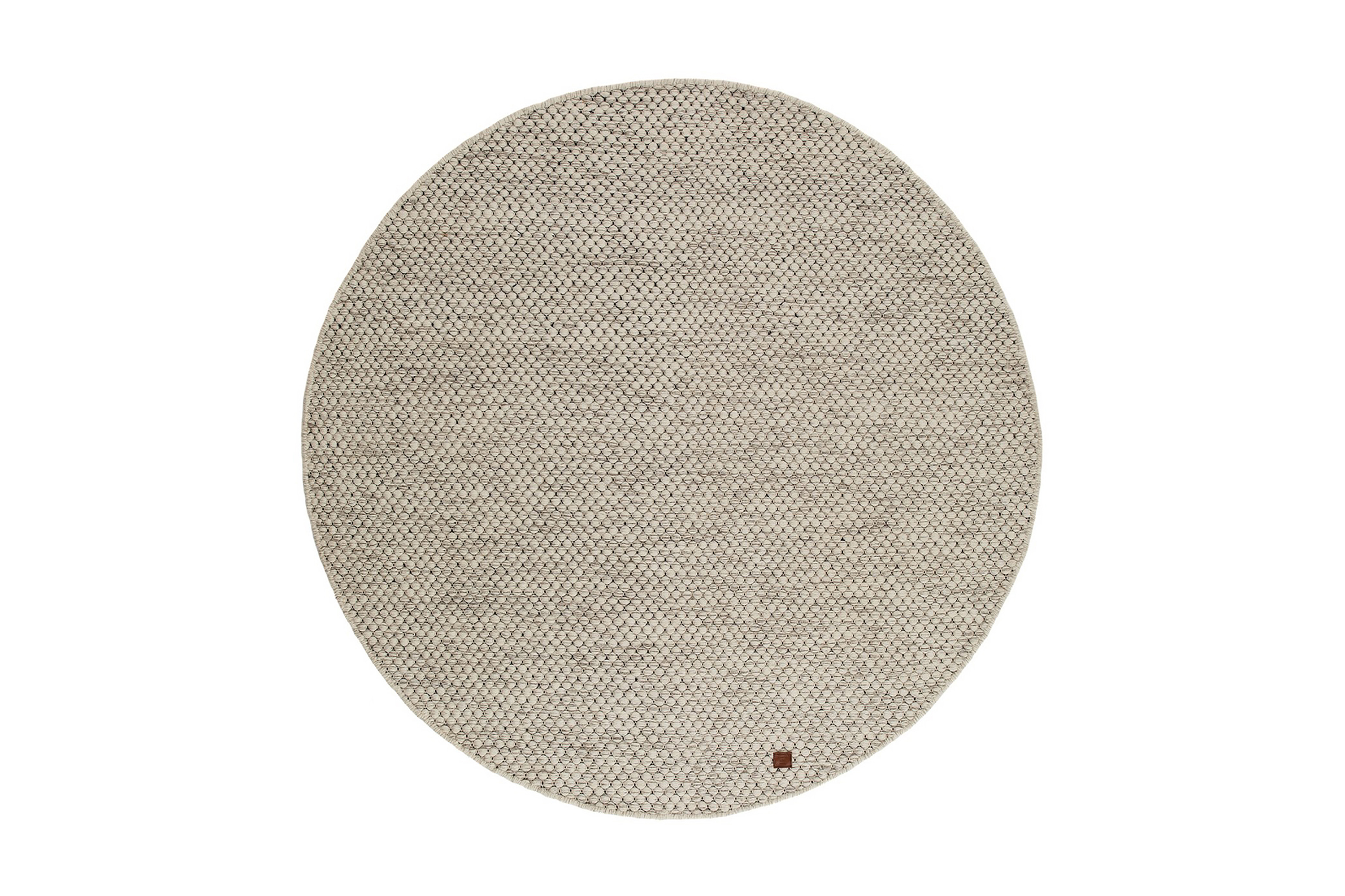 torekov ullmatta rund 200 cm - vit