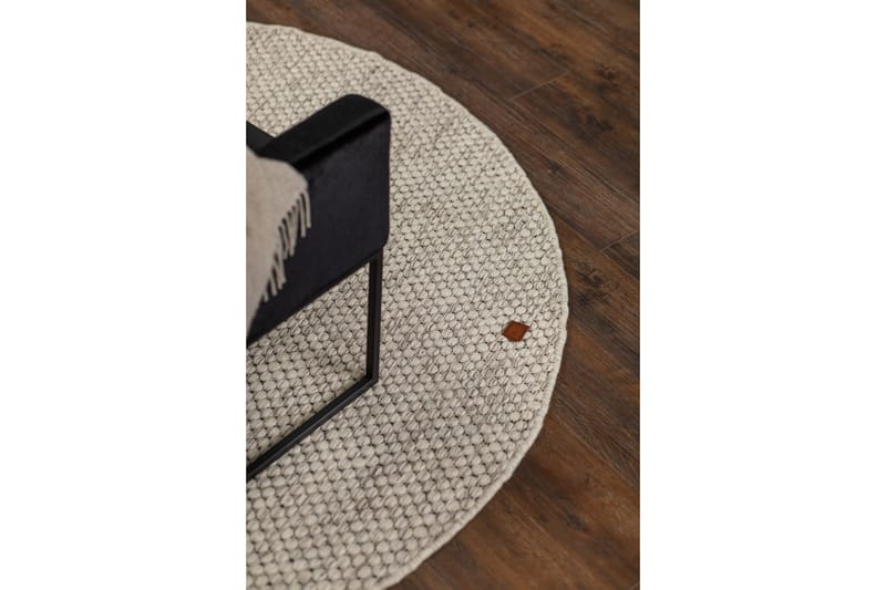 Torekov Ullmatta Rund 200 cm - Vit - Textil & mattor - Matta - Modern matta - Ullmatta