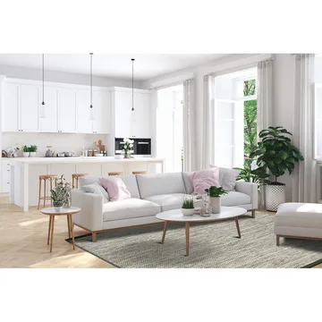 Ullmatta Torsby - 160x230 cm, Olivgrön - Textil & mattor - Matta - Modern matta - Ullmatta