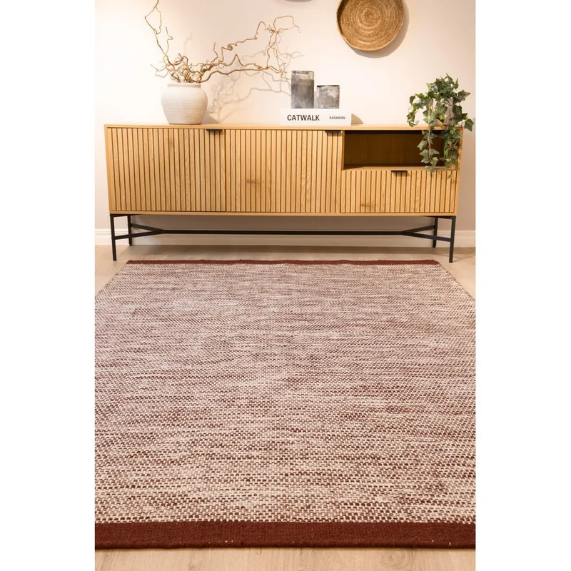 Ullmatta Torsby - 200x300 cm, Marsala - Textil & mattor - Matta - Modern matta - Ullmatta