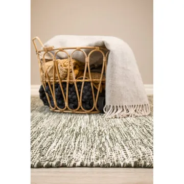 Ullmatta Torsby - 240x340 cm, Olivgrön - Textil & mattor - Matta - Modern matta - Ullmatta