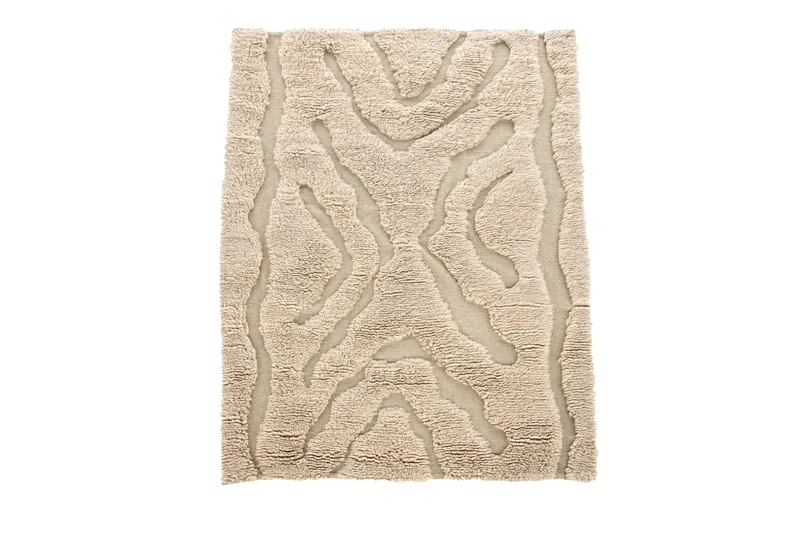 Trondheim x Josefin Lustig Ullmatta 172x240 cm - Beige - Textil & mattor - Matta - Modern matta - Ullmatta