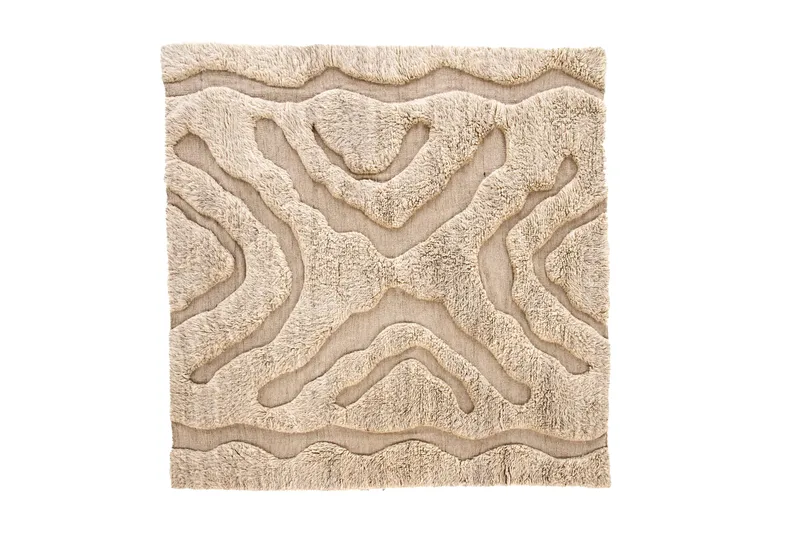 Trondheim x Josefin Lustig Ullmatta 402x400 cm Beige - Vind - Textil & mattor - Matta - Modern matta - Ullmatta