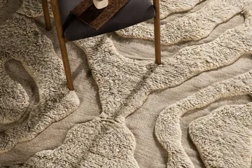 Trondheim x Josefin Lustig Ullmatta 402x400 cm Beige - Vind - Textil & mattor - Matta - Modern matta - Ullmatta