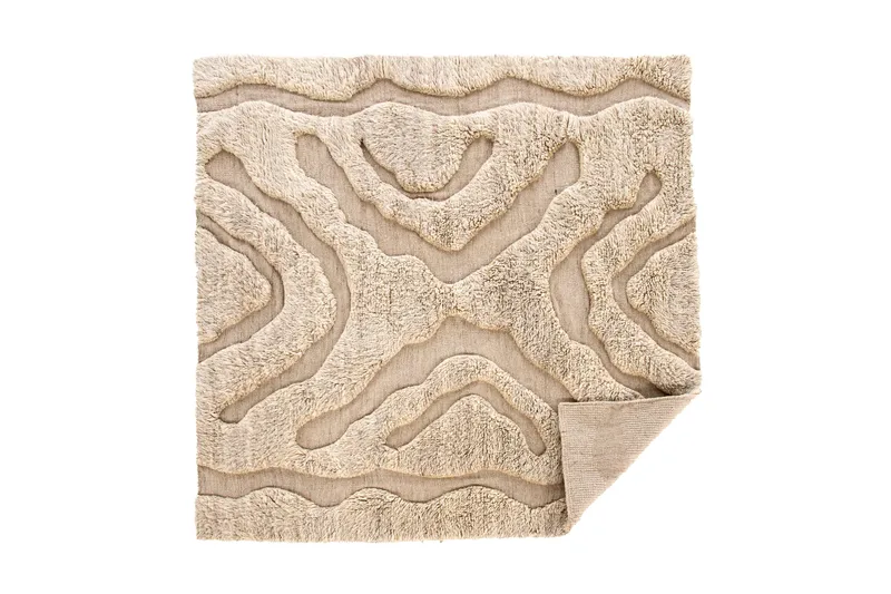 Trondheim x Josefin Lustig Ullmatta 402x400 cm Beige, Vind