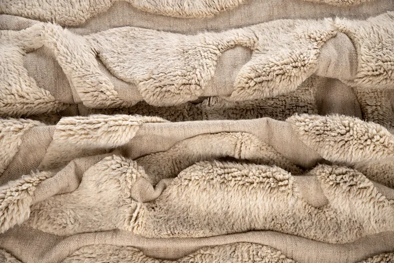 Trondheim x Josefin Lustig Ullmatta 402x400 cm Beige - Vind - Textil & mattor - Matta - Modern matta - Ullmatta