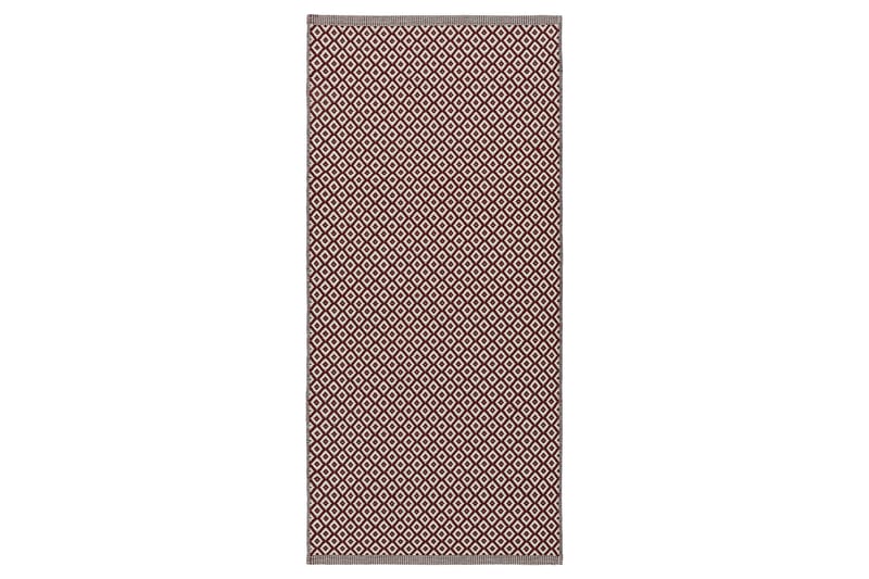 Ullmatta Björkö 75x350 Röd - Horredsmattan - Textil & mattor - Matta - Modern matta - Ullmatta