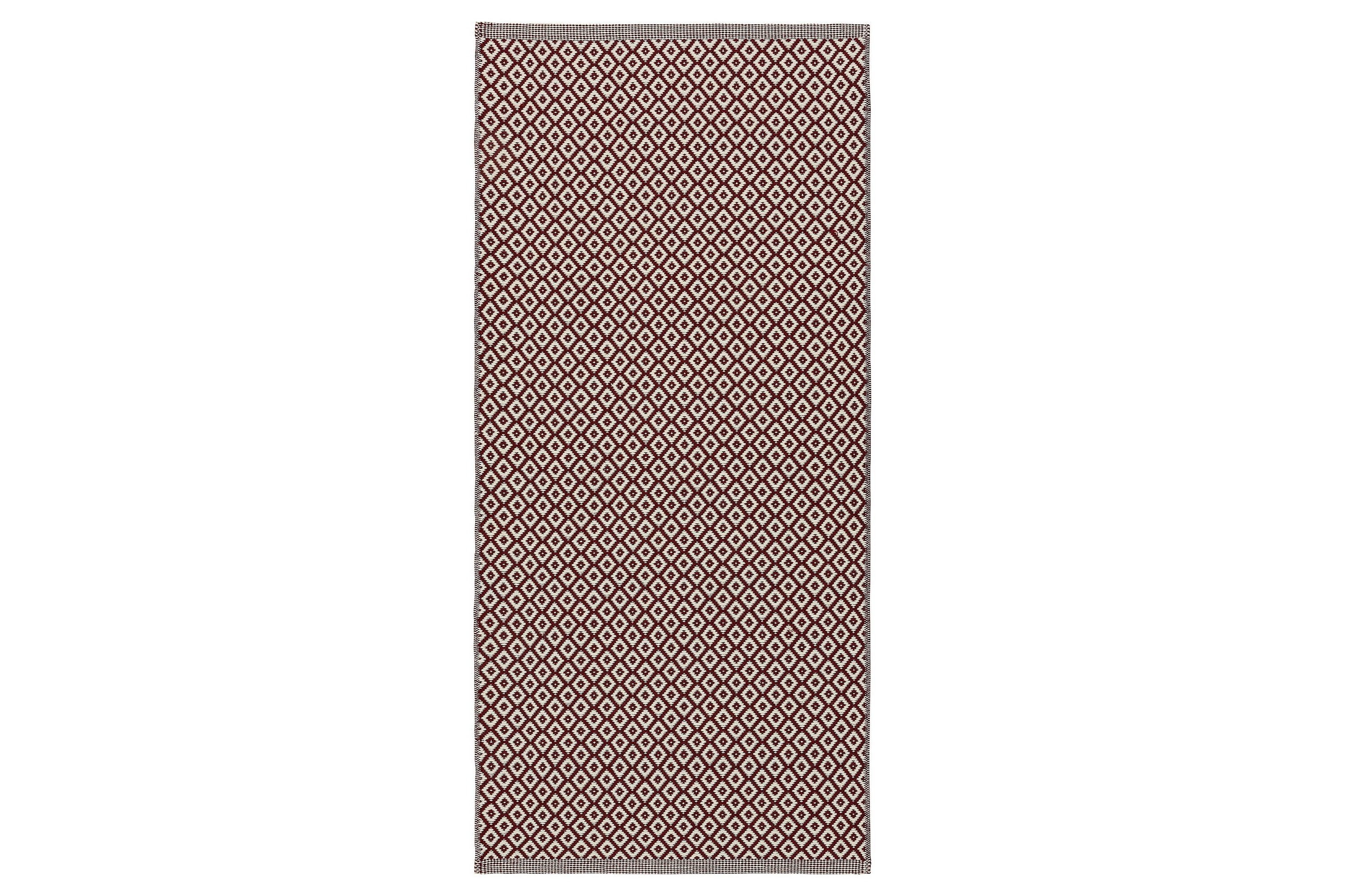 Ullmatta Björkö140x200 Röd Horredsmattan