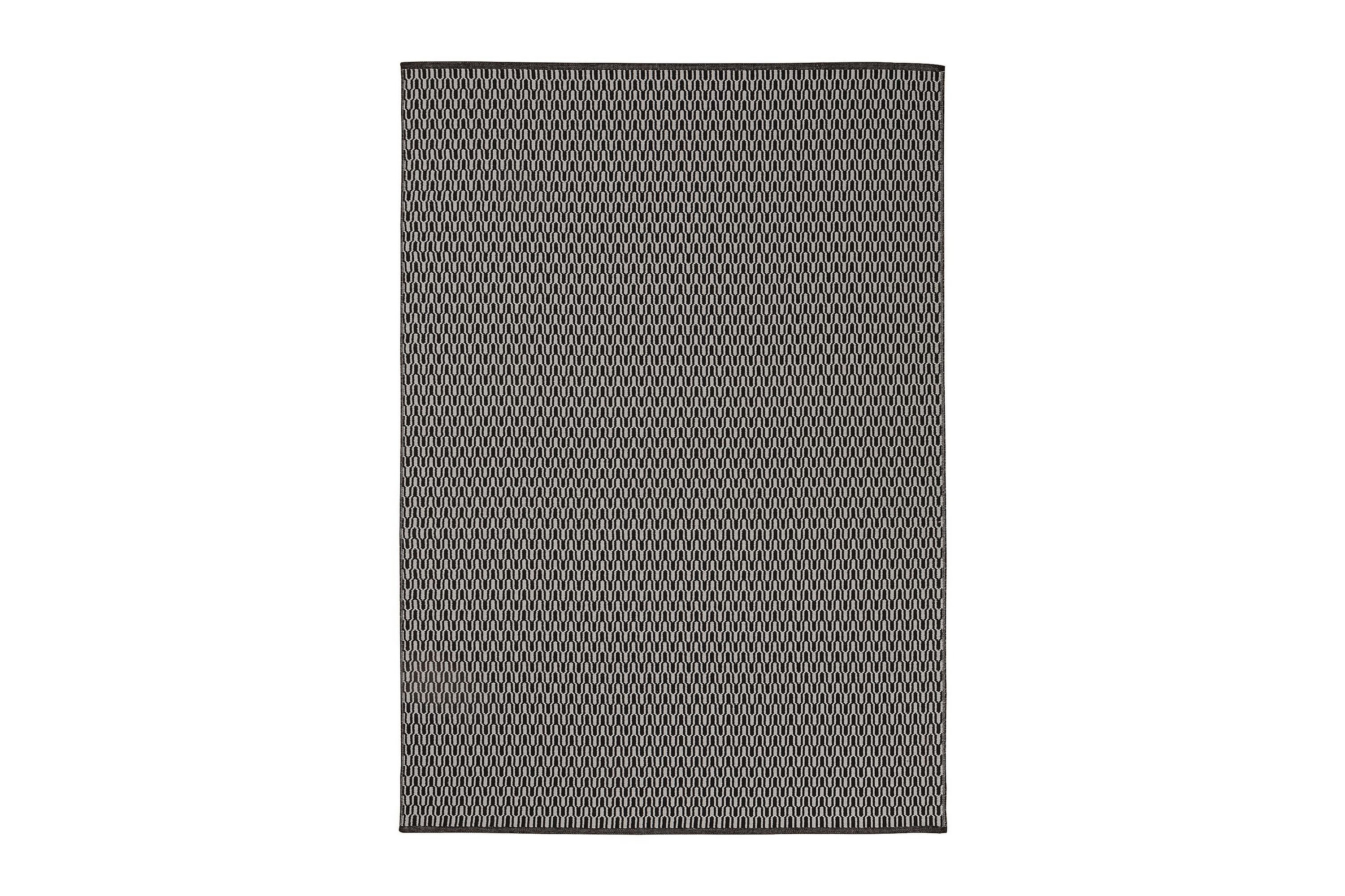 Ullmatta Tjörn 170x240 Svart Horredsmattan