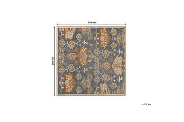 Ullmatta Umurlu 200x200 cm - Orange - Textil & mattor - Matta - Modern matta - Ullmatta