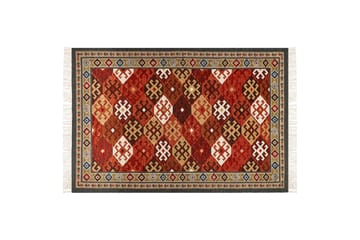 Ullmatta Urtsadzor 200x300 cm - Röd - Textil & mattor - Matta - Modern matta - Ullmatta