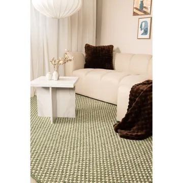 Ullmatta Vasa - 140x200 cm, Smaragdgrön - Textil & mattor - Matta - Modern matta - Ullmatta