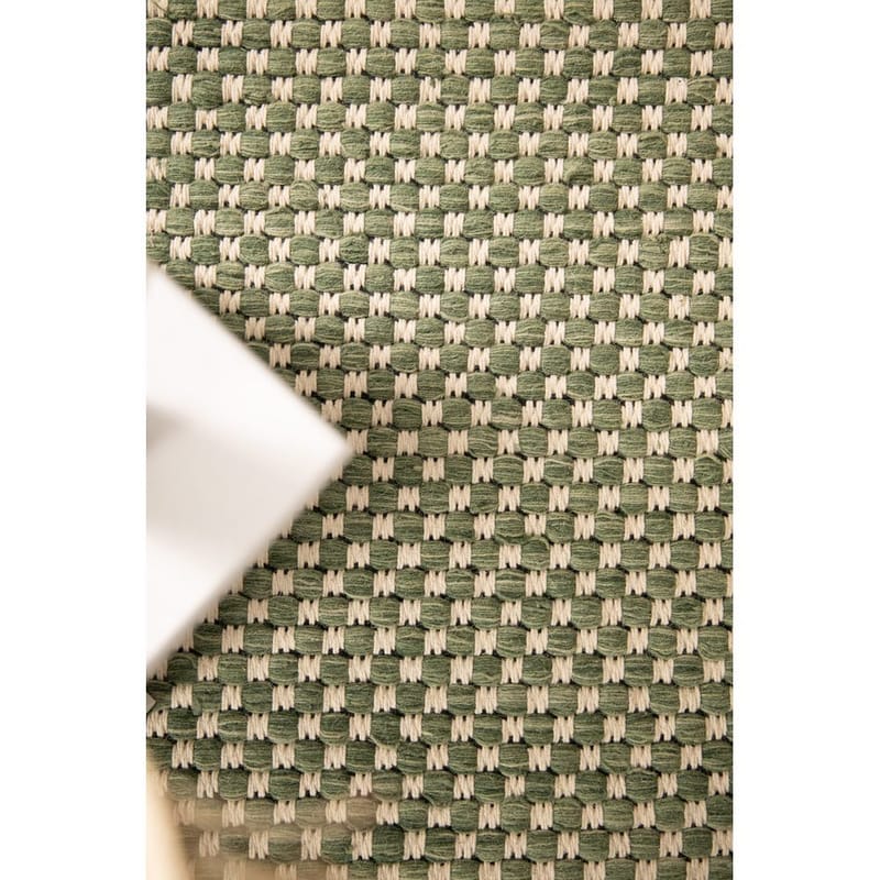Ullmatta Vasa - 140x200 cm, Smaragdgrön - Textil & mattor - Matta - Modern matta - Ullmatta