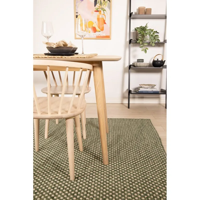 Ullmatta Vasa - 160x230 cm, Smaragdgrön - Textil & mattor - Matta - Modern matta - Ullmatta