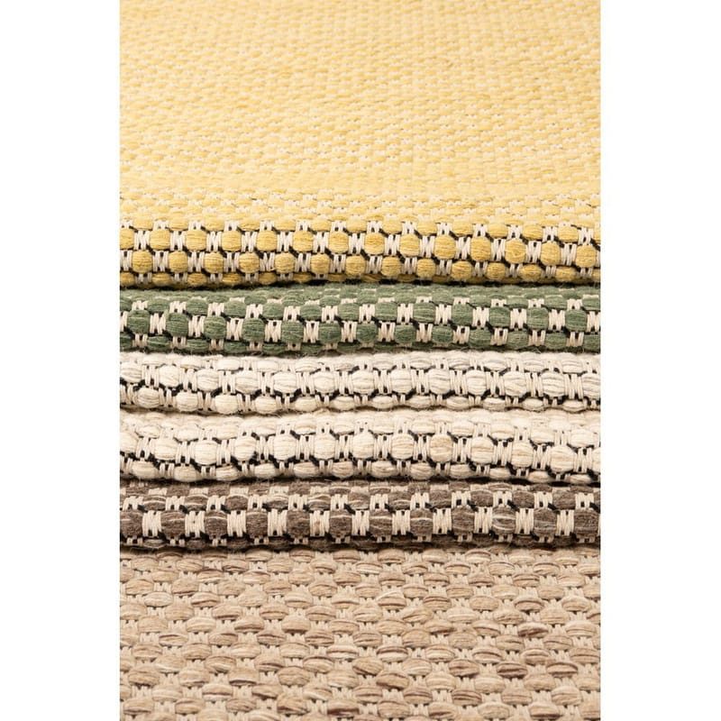 Ullmatta Vasa - 160x230 cm, Yellow - Textil & mattor - Matta - Modern matta - Ullmatta