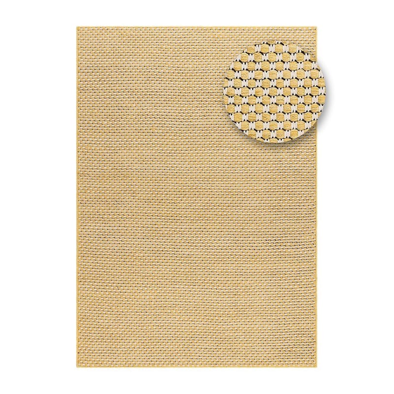 Ullmatta Vasa - 160x230 cm, Yellow - Textil & mattor - Matta - Modern matta - Ullmatta