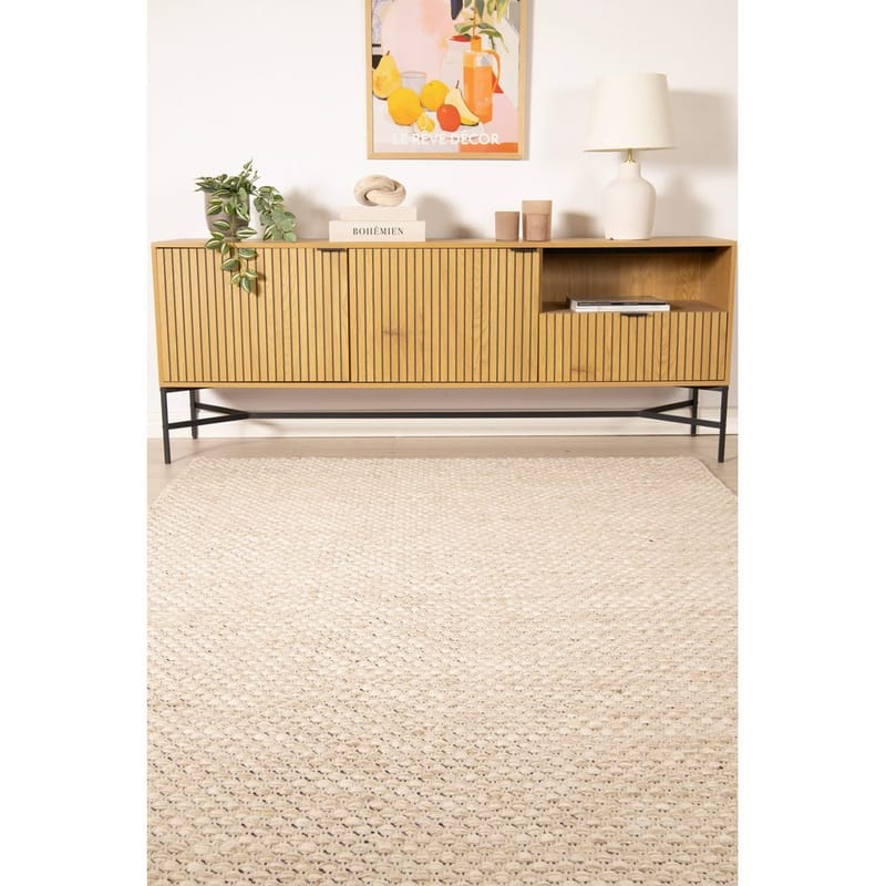 Ullmatta Vasa - 200x300 cm, Nature - Textil & mattor - Matta - Modern matta - Ullmatta