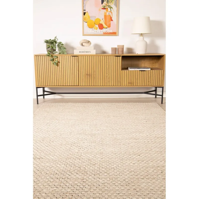 Ullmatta Vasa - 240x340 cm, Natur - Textil & mattor - Matta - Modern matta - Ullmatta