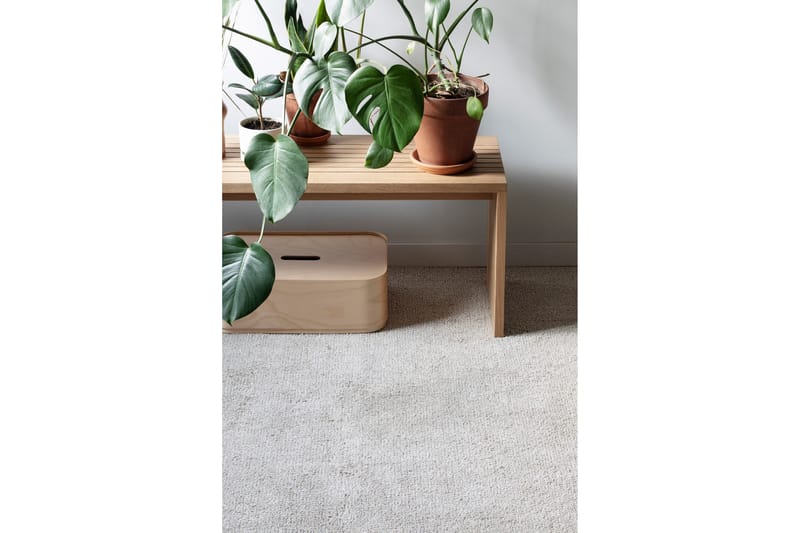 Viita Matta Rund 133 cm Beige - VM Carpets - Textil & mattor - Matta - Modern matta - Ullmatta