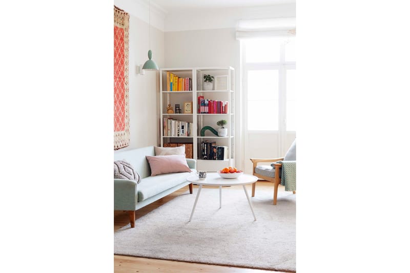 Viita Matta Rund 160 cm Beige - VM Carpets - Textil & mattor - Matta - Modern matta - Ullmatta