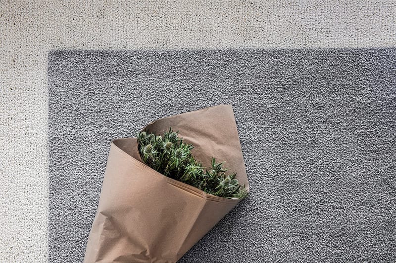 Viita Matta Rund 160 cm Grå - VM Carpets - Textil & mattor - Matta - Modern matta - Ullmatta