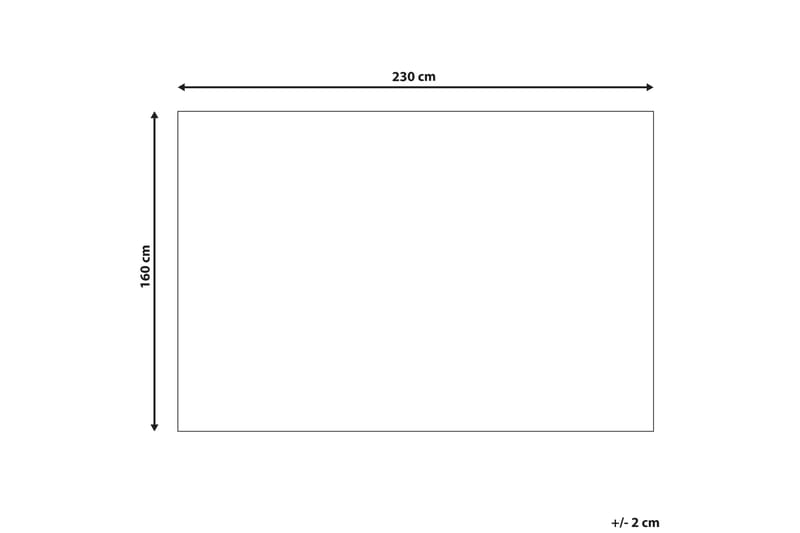 Ullmatta Vize 160x230 cm - Brun - Textil & mattor - Matta - Modern matta - Ullmatta