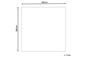 Ullmatta Vize 200x200 cm - Brun - Textil & mattor - Matta - Modern matta - Ullmatta